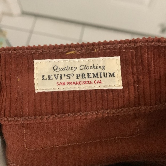 70s High rise flare corduroy. - Picture 7 of 9